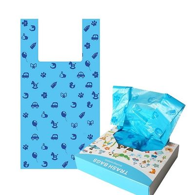 अच्छी कीमत पर्यावरण के अनुकूल बायोडिग्रेडेबल नपी डिस्पोजेबल बैग आसान टाई हैंडल ऑनलाइन